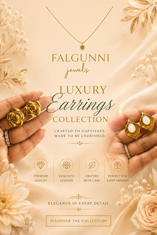 Luxury Earrings Collection | Falgunni Jewels