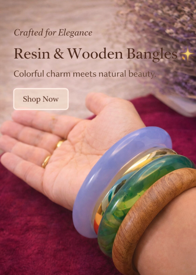 Resin Bangle for Women – Lightweight Statement Jewelry | Falgunni Jewels