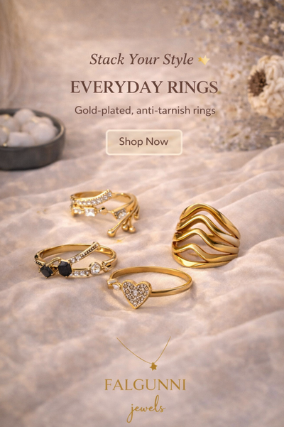 Gold Plated Rings for Women Online – Luxury, Diamond & Statement Rings India