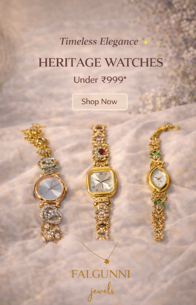 Heritage Watches Under ₹999 – Vintage Style Affordable Watches for Women in India