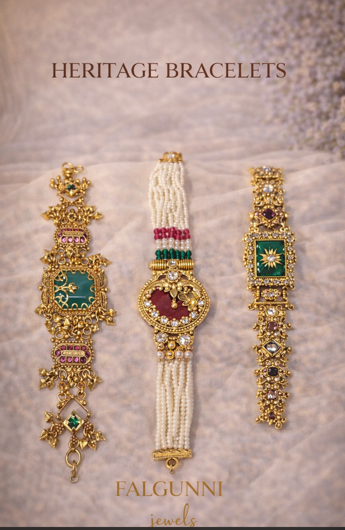 Heritage Gold Bracelets for Women | Traditional, Vintage & Designer Bracelets