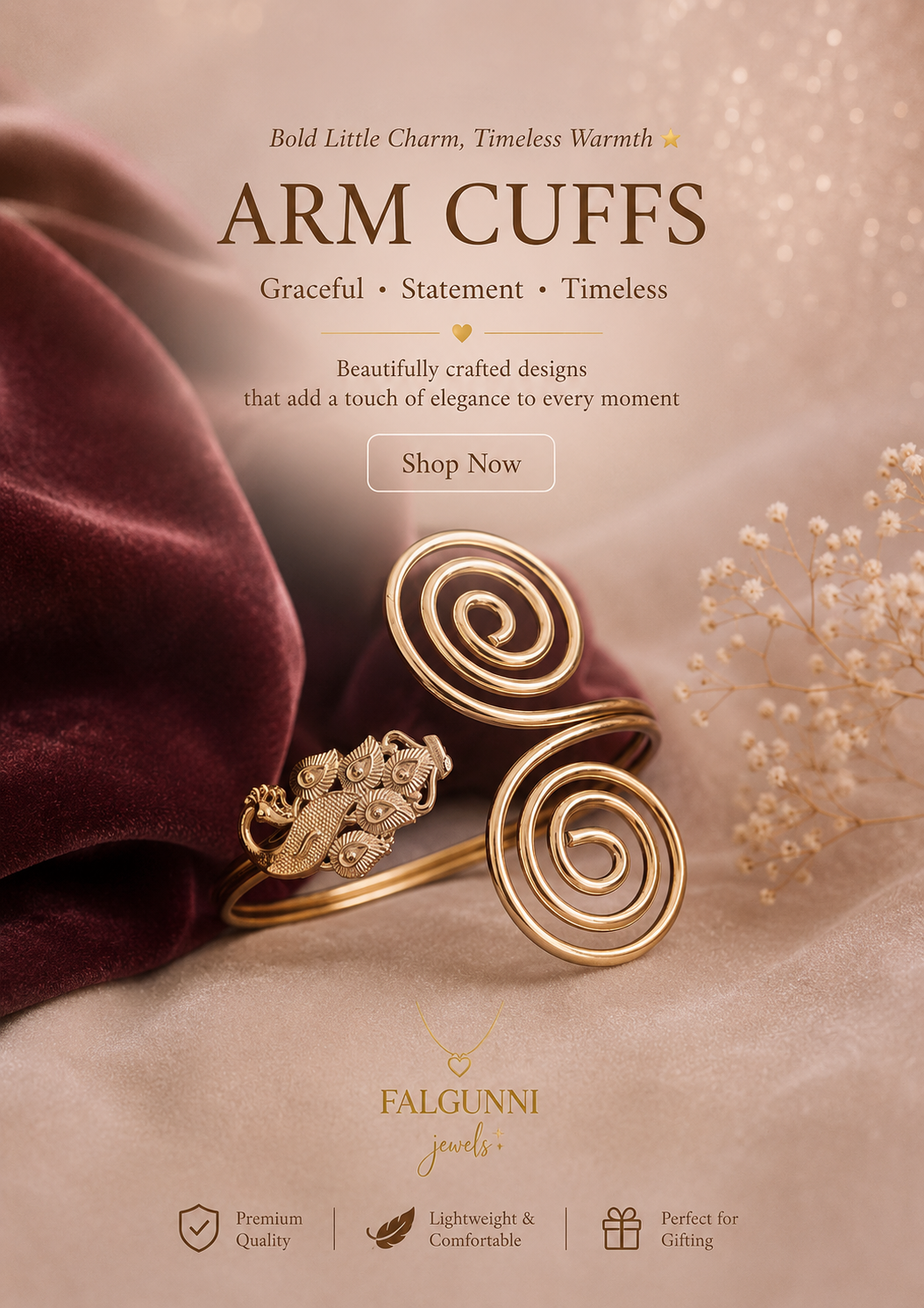 Luxury Armcuff Collection | Falgunni Jewels