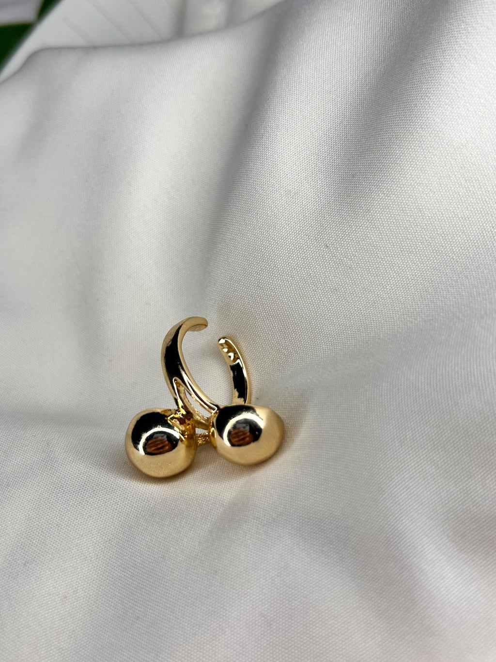 Double Ball Adjustable Ring for Women – Minimal Open Ring