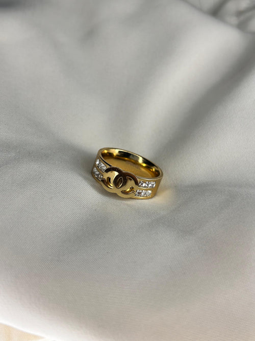 Chanel Style Ring for Women – Luxury Inspired Statement Ring