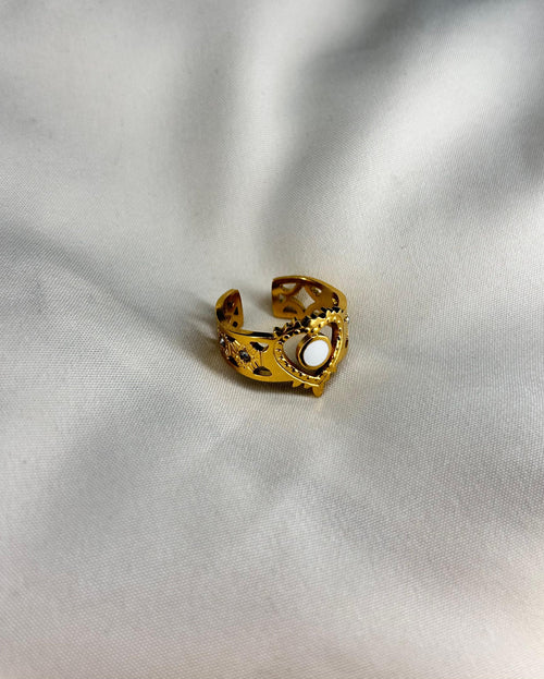 Adjustable Heart Ring for Women – Cute Minimal Ring