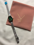 Green Mesh Strap Watch for Women