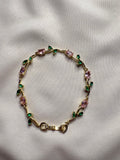 Pink Tulip Bracelet for Women