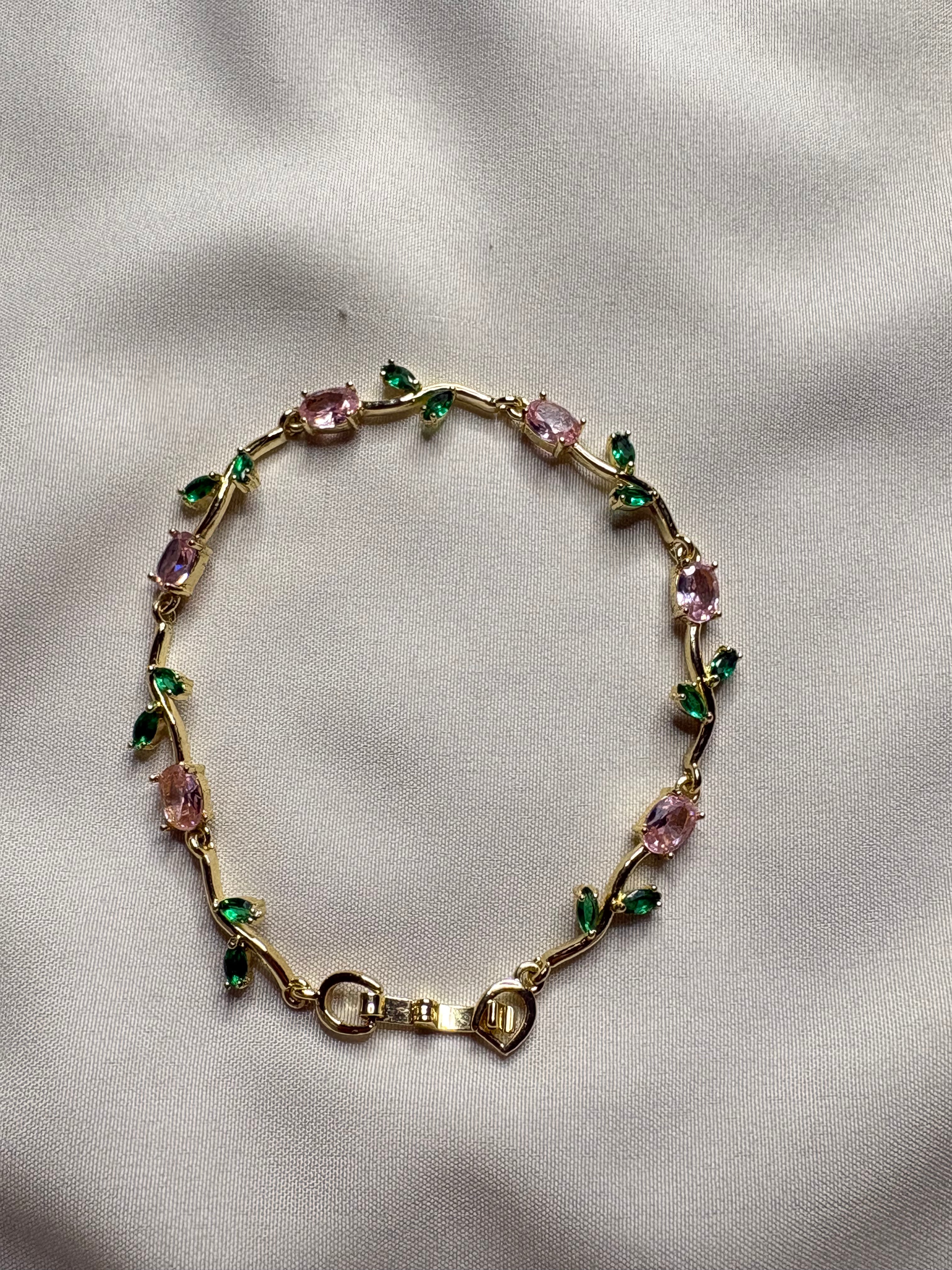 Pink Tulip Bracelet for Women
