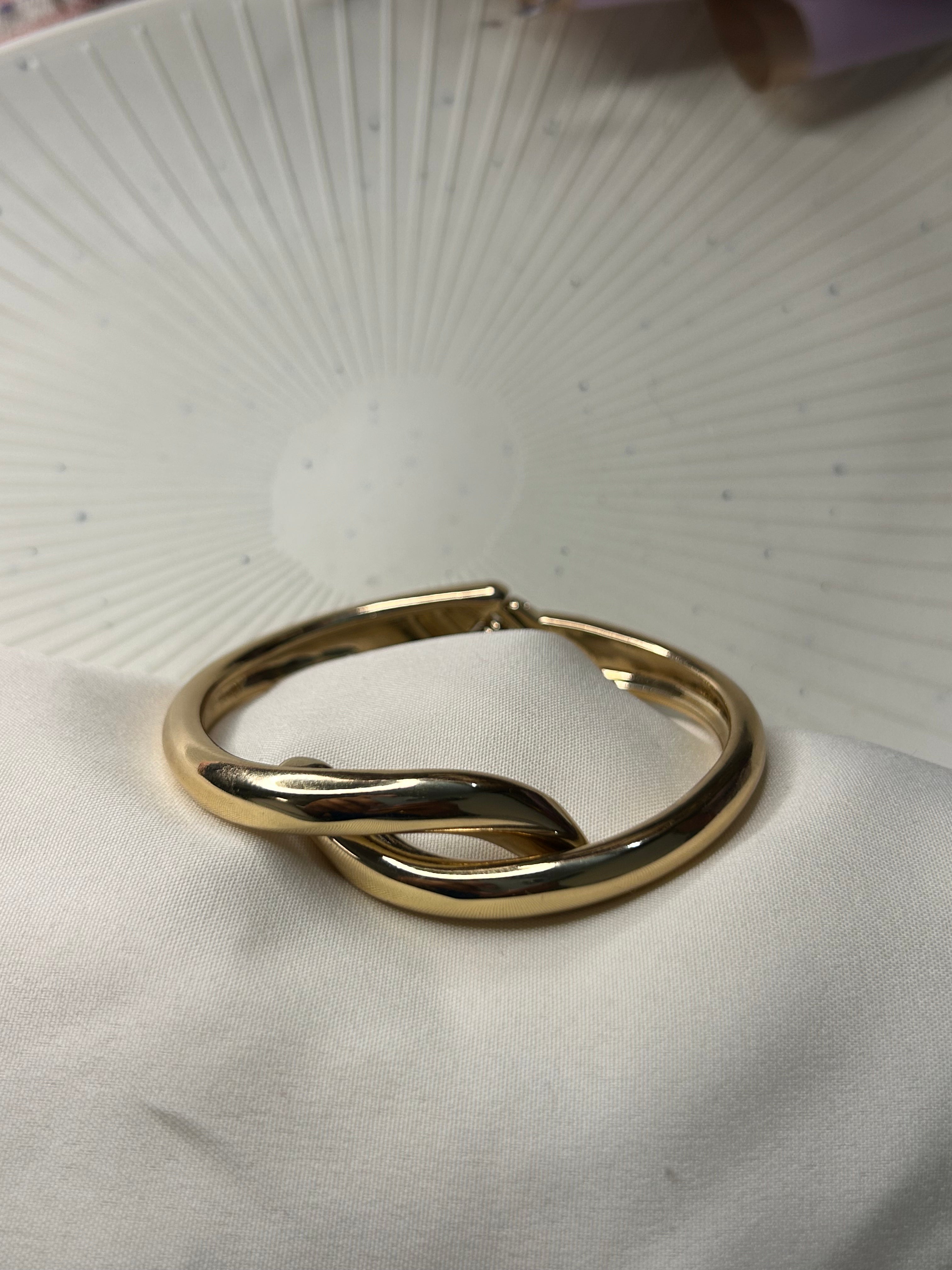 Modern Gold Plated Bracelet Kada