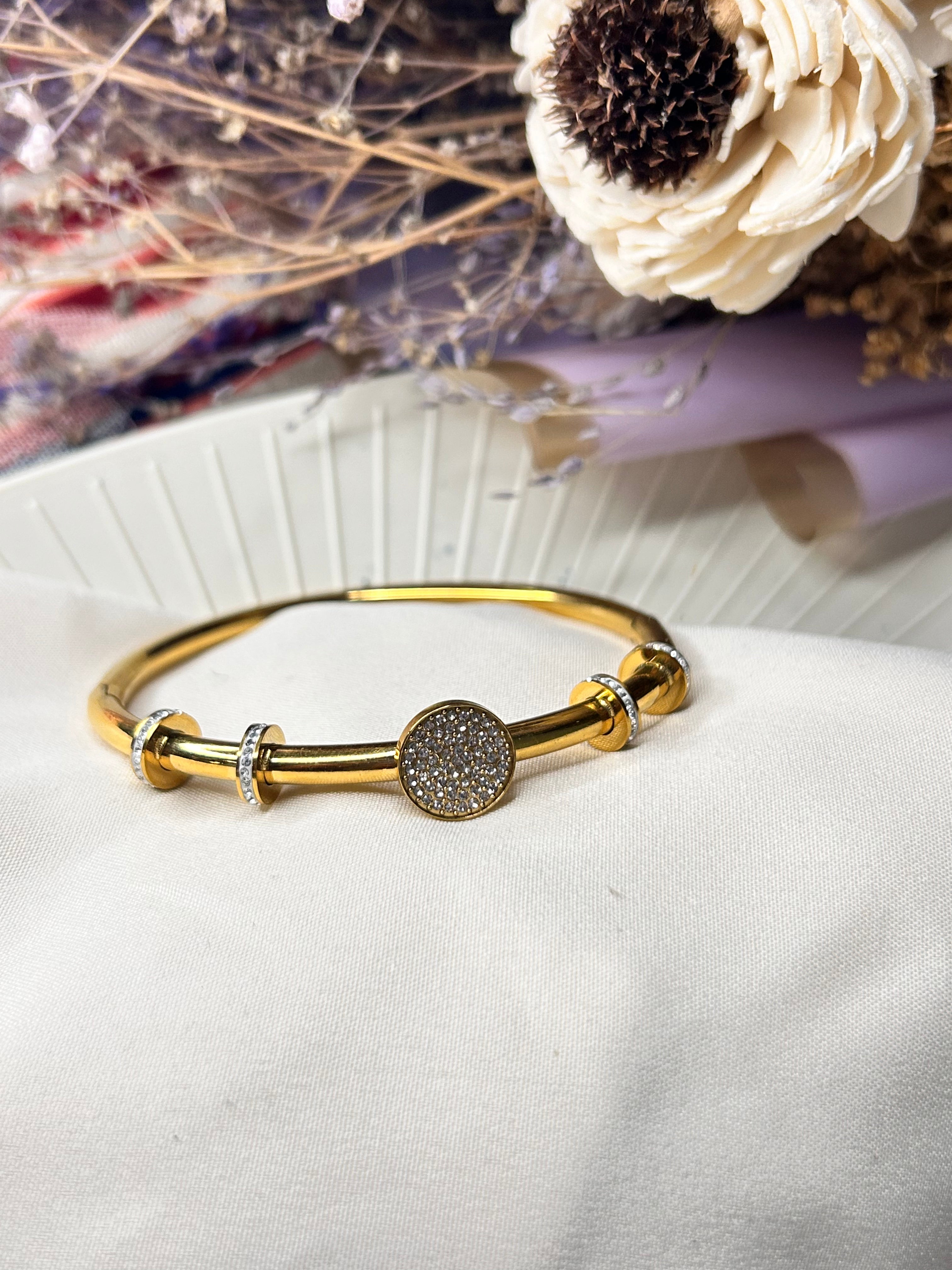 Gold Kada Bracelet For Women