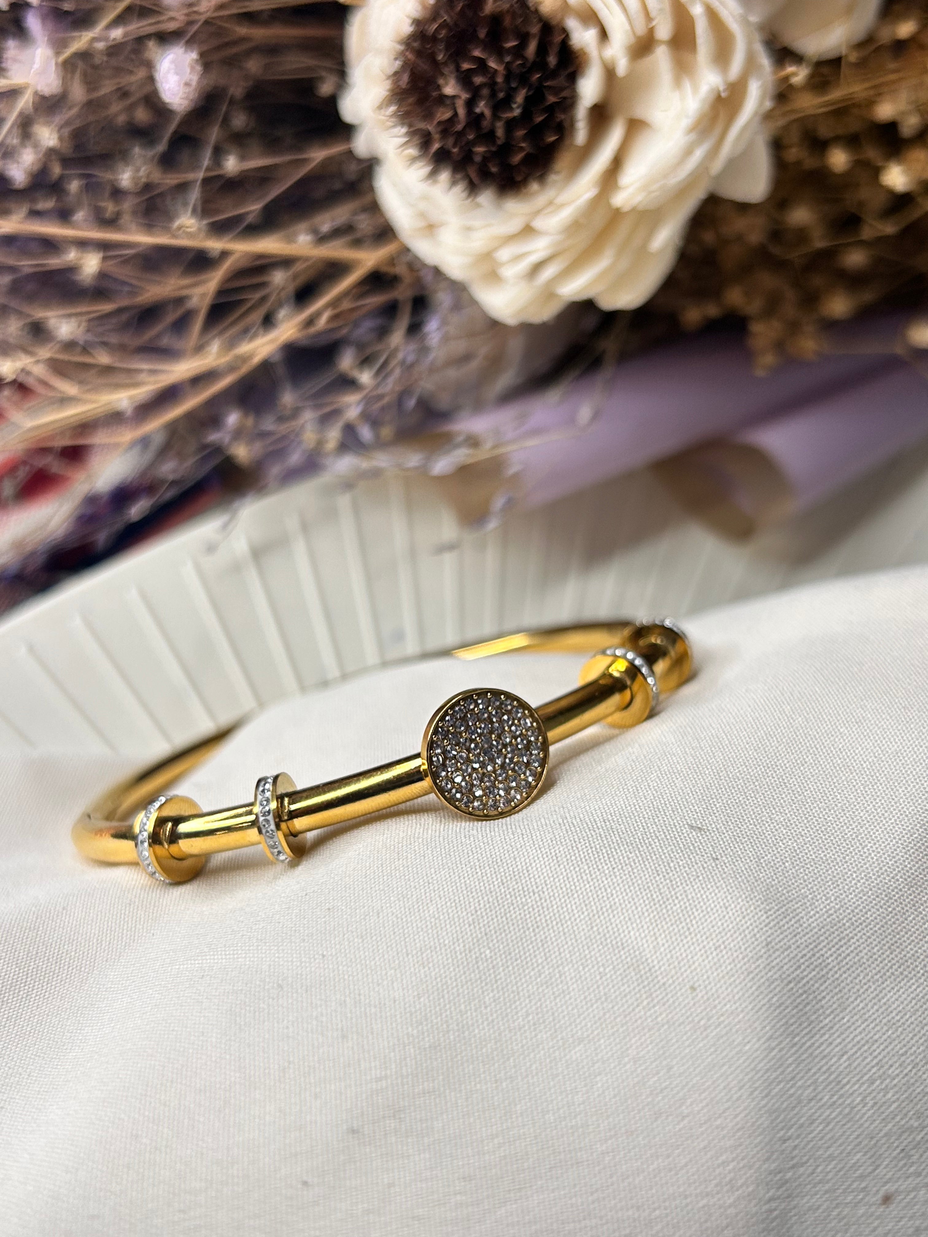 Gold Kada Bracelet For Women