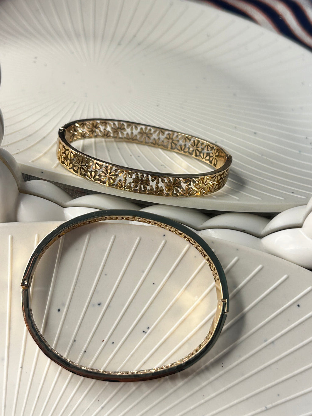 Golden Bangle Bracelet