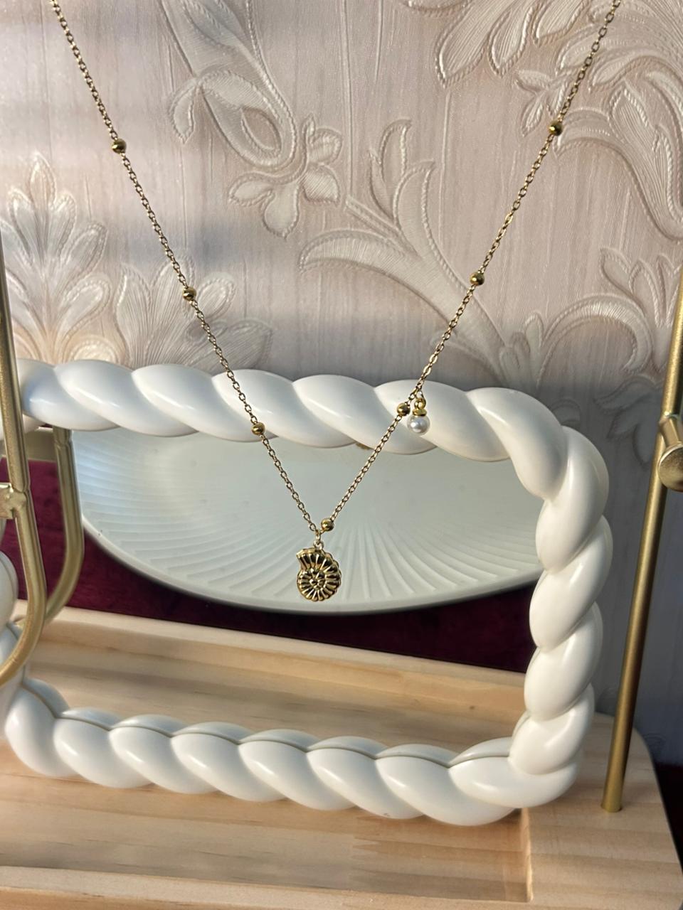 Sun Pendant Chain for Women | Gold Minimal Anti-Tarnish Necklace