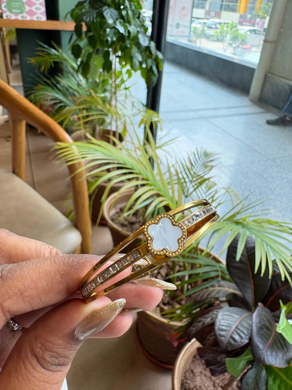 Clover Handle Bracelet