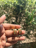Gold Look Earrings