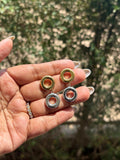 Dual Tone Earrings