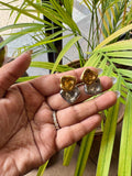 Dual Shade Earrings