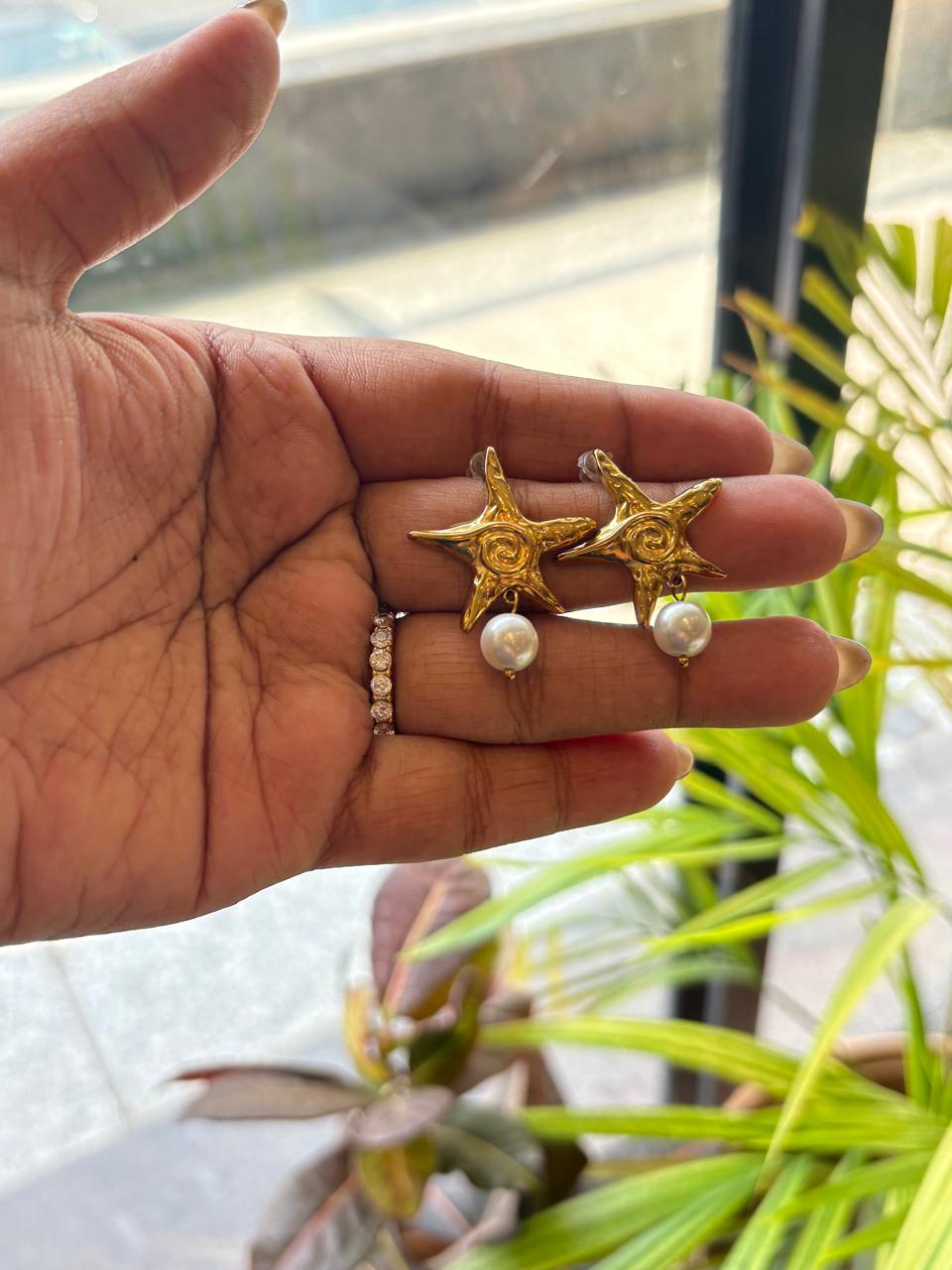 Pearl Drop Earrings