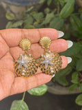 Vintage Star Earrings