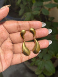 Geometric Gold Earrings