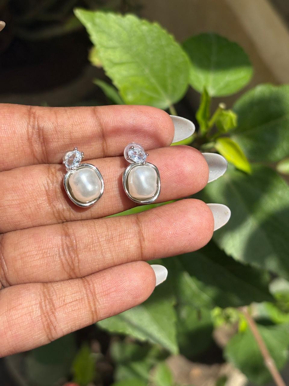Elegant Pearl Earrings