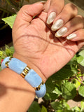 Broad Resin Cuff Stretchable