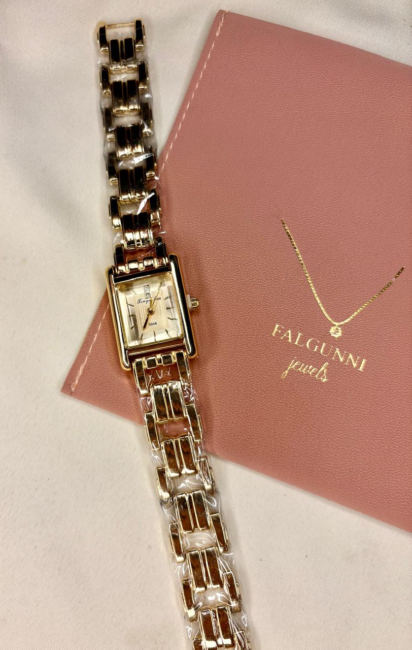 Golden Luxury Watch