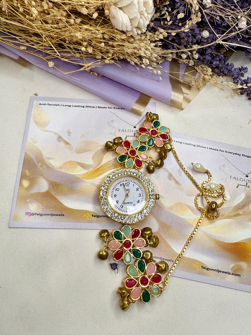 Floral Kashmiri Watch