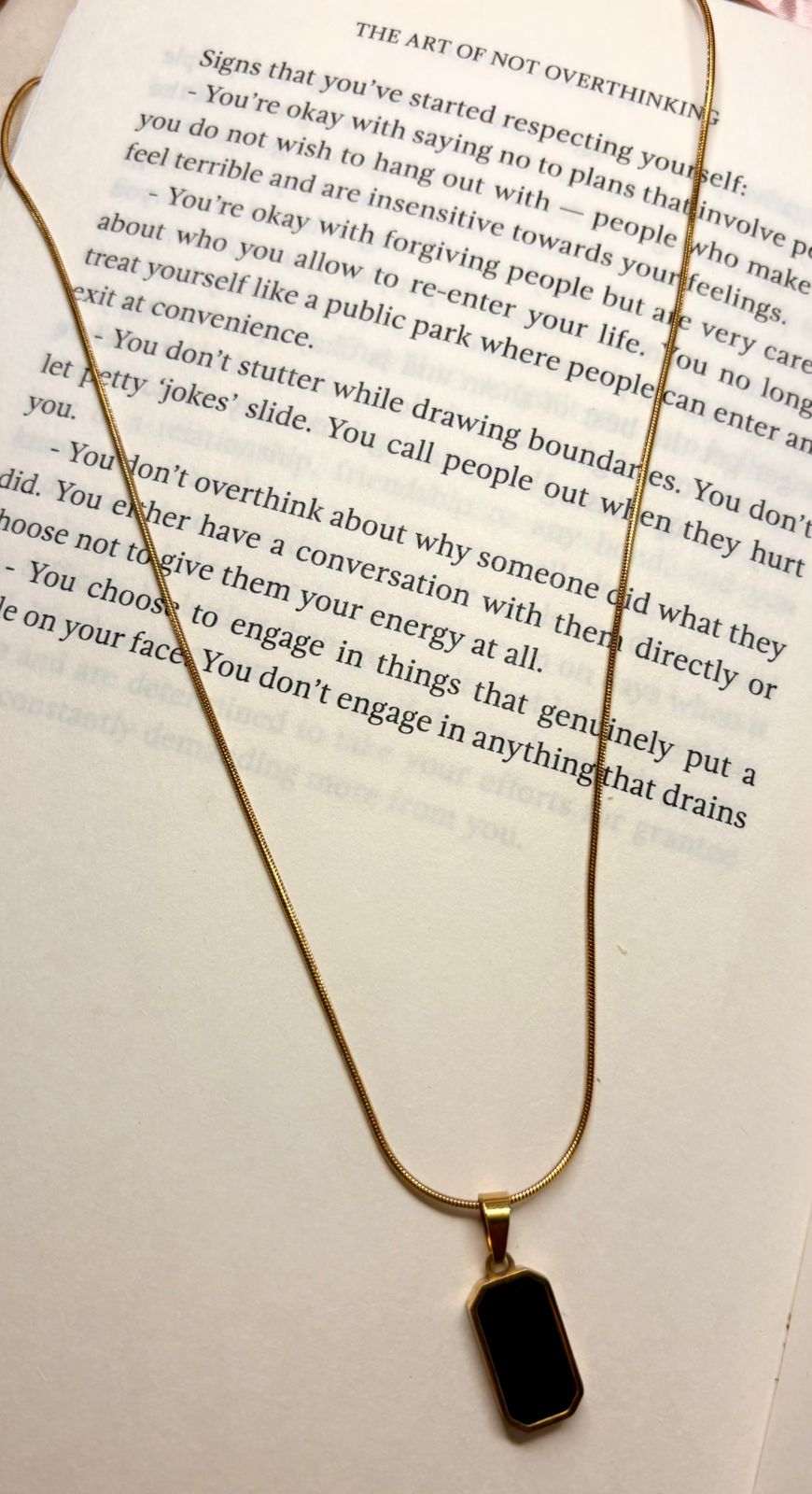 Dual Tone Pendant