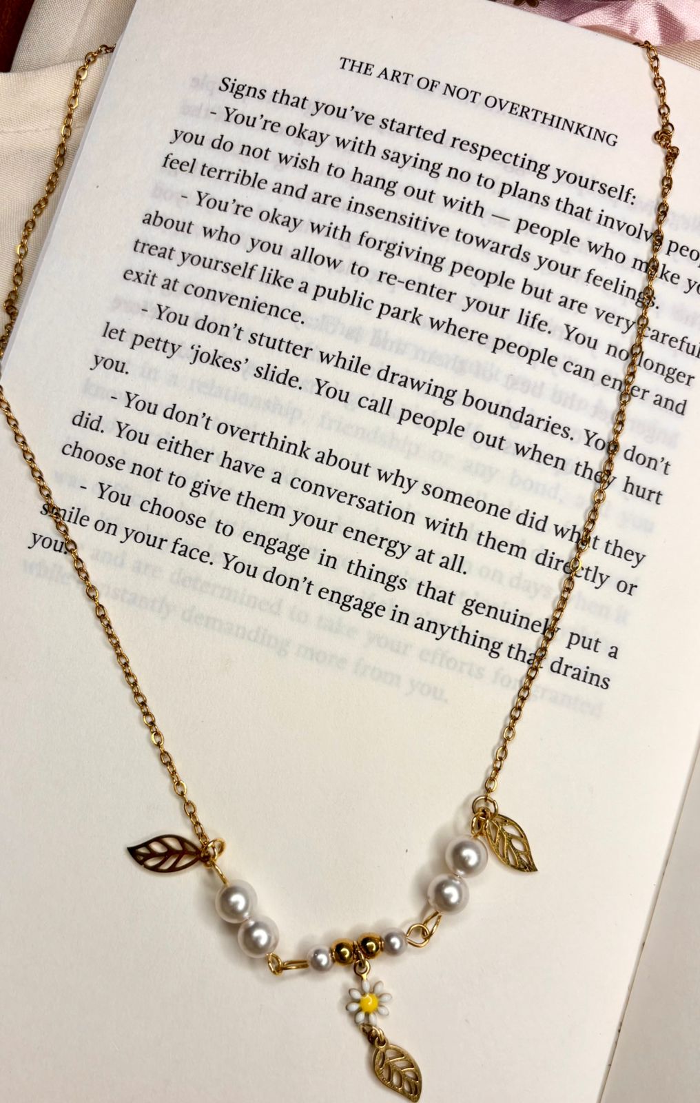 Golden Pearl Pendant