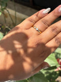 Single Stone Ring