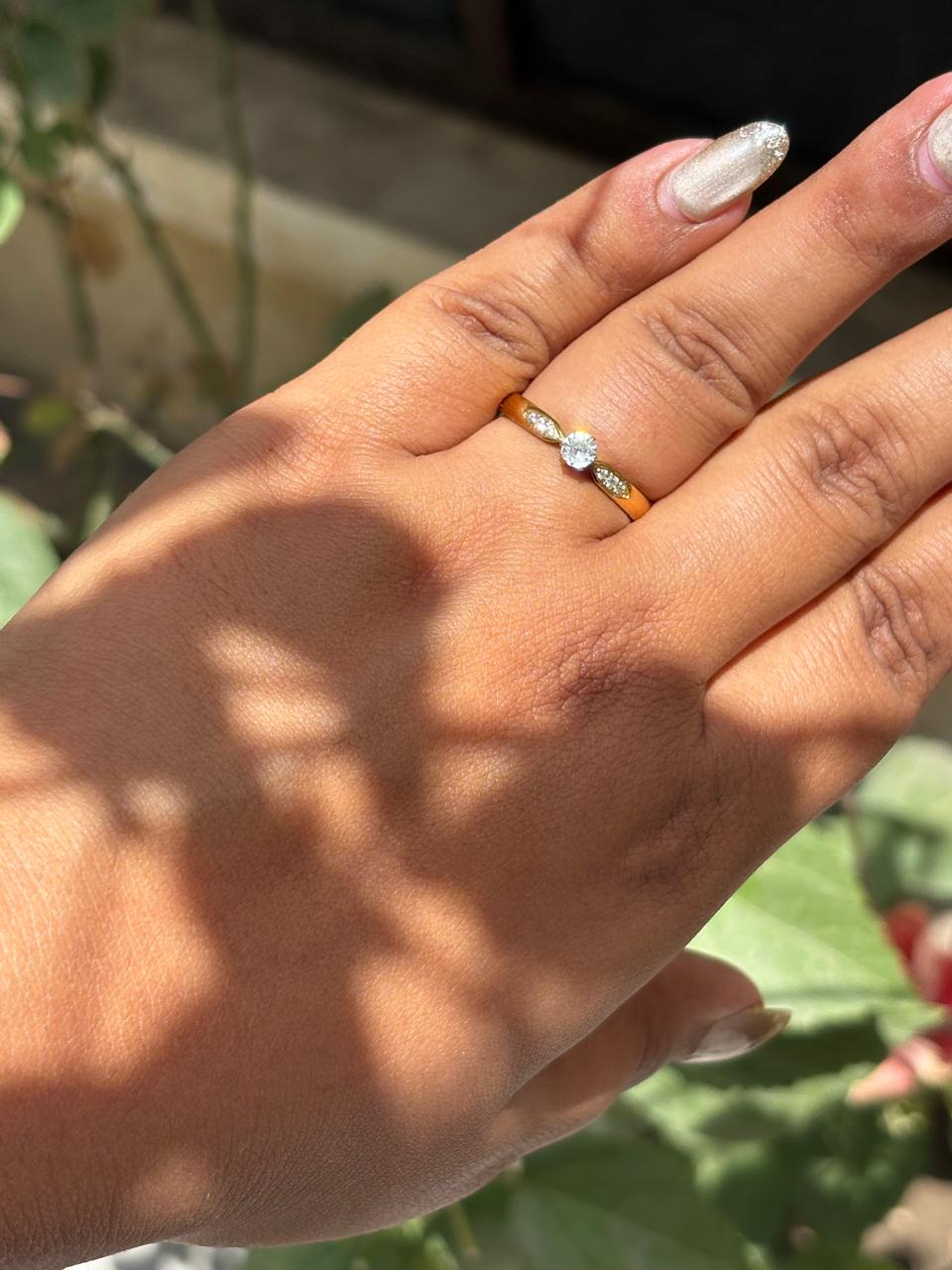 Single Stone Ring