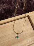 Lucky emareld Pendant
