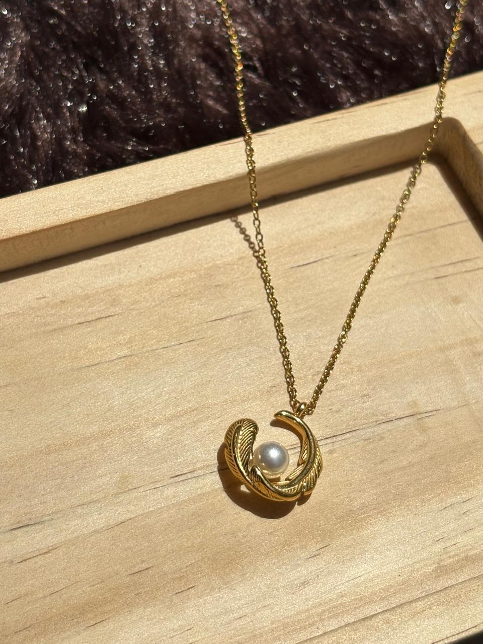 Crystal Moon Pendant