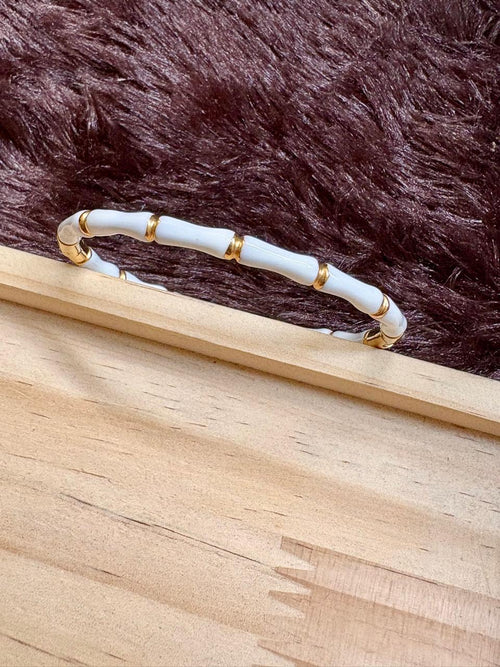 Bamboo Style Bracelet