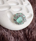 Floral Stone Ring