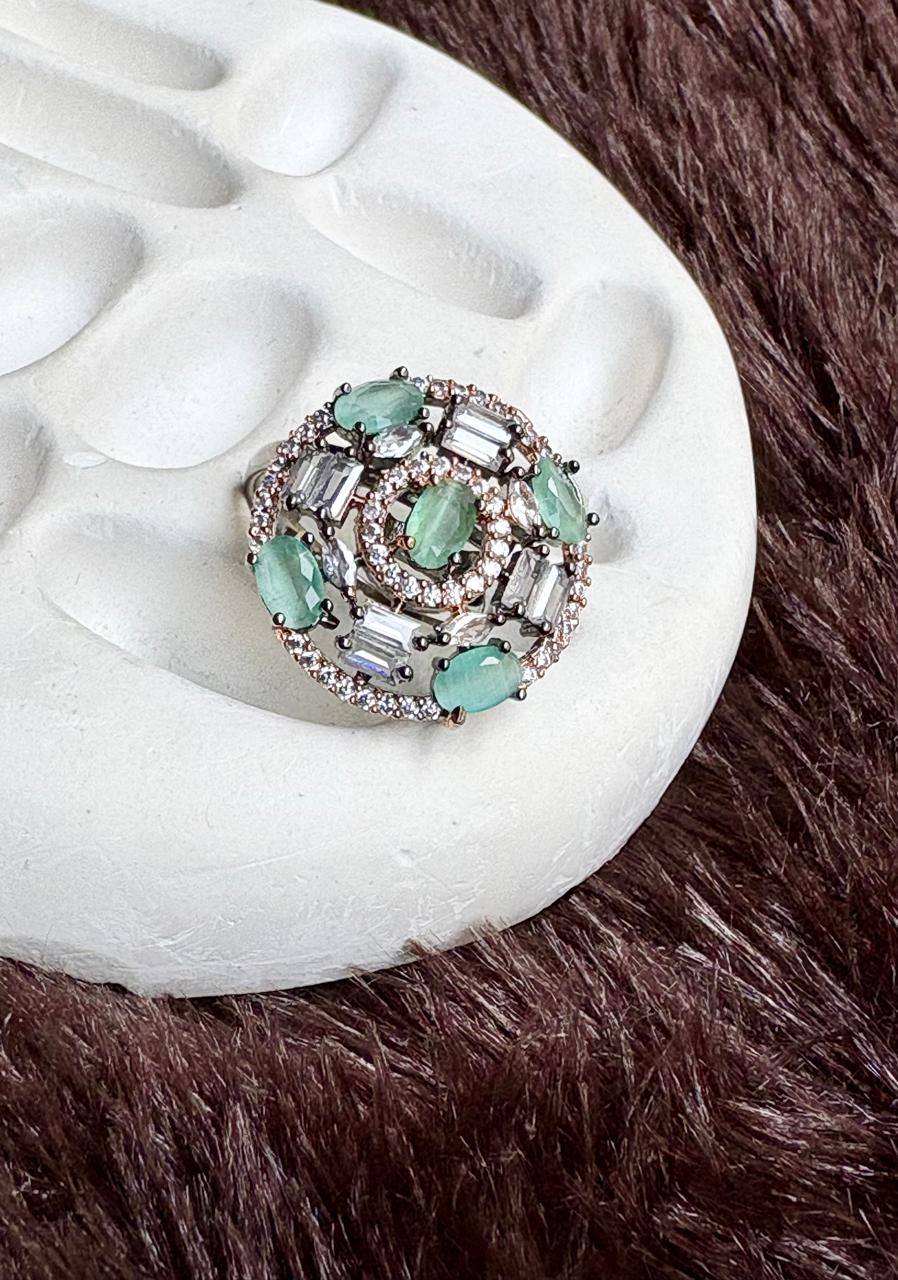 Temple Style Ring