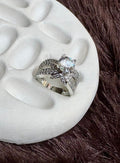 Adjustable Stone Ring