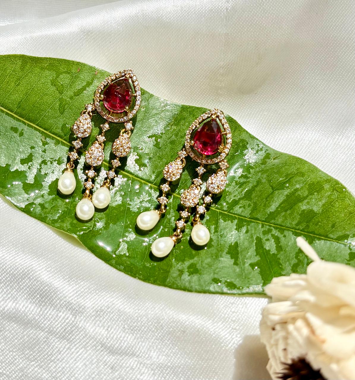 Ziya Pearl Earrings