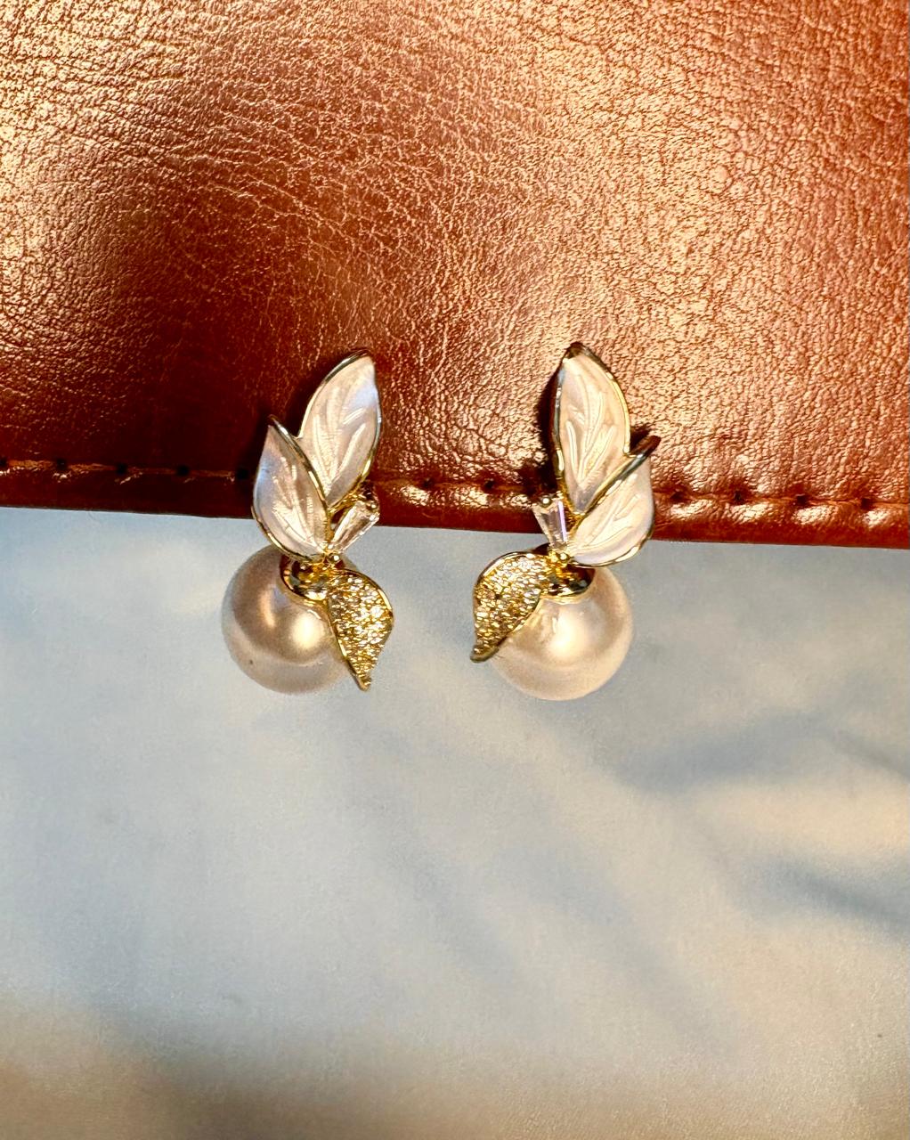 Pearl Clip Earrings