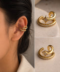 Minimal Gold Earcuff