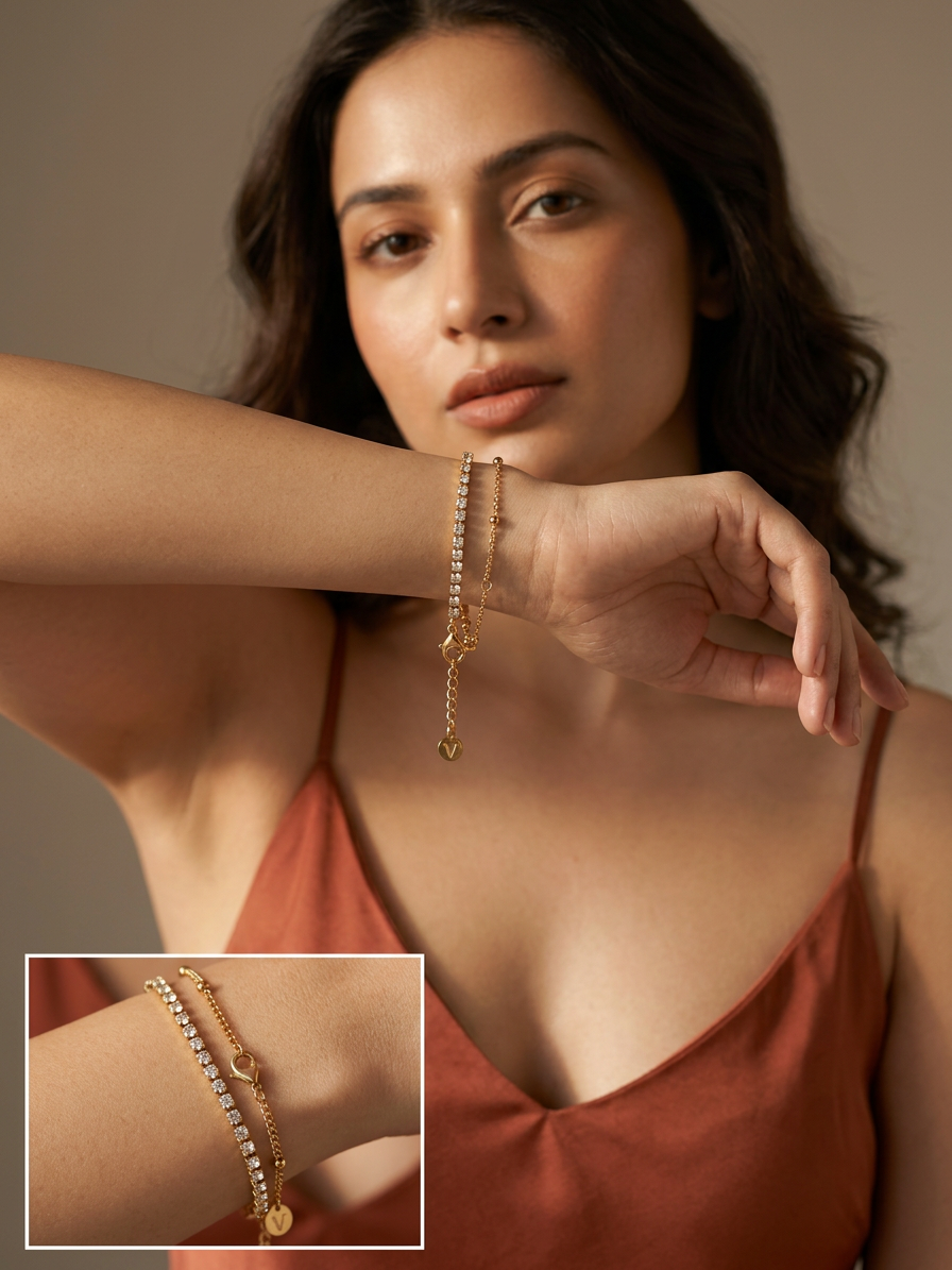Bracelet 04 - on model