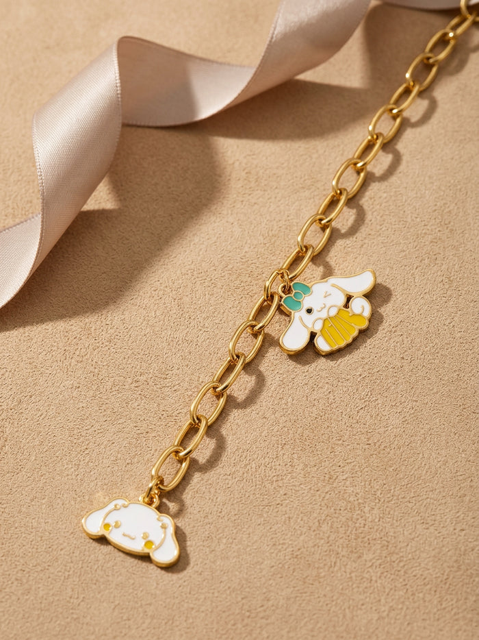 Cute Dog Charm Bracelet – Playful Everyday Bracelet