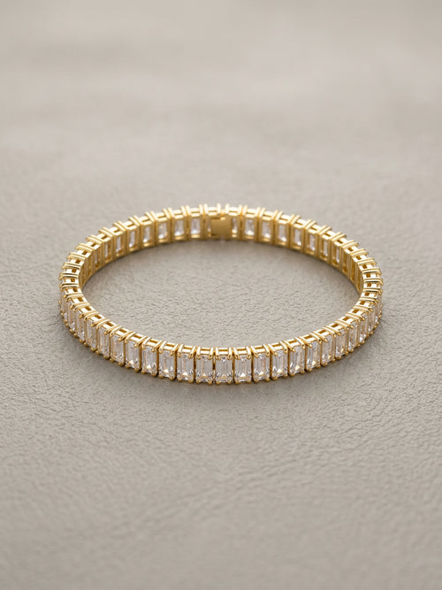 Daily Wear Tennis Bracelet – Simple Elegant Style - studio