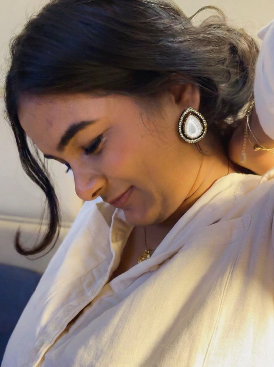 Earring 02 - on model