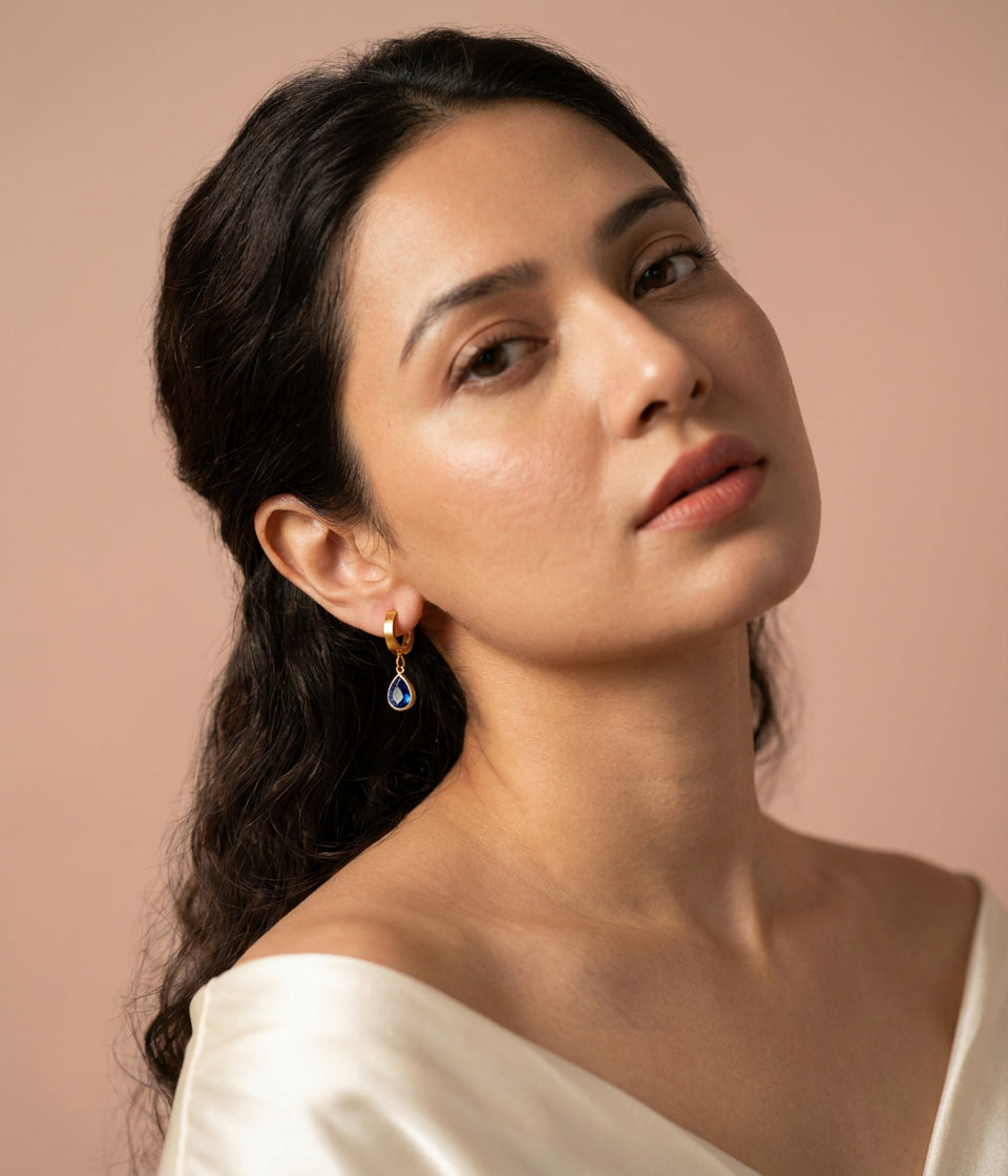 Earring 3-02 - on model