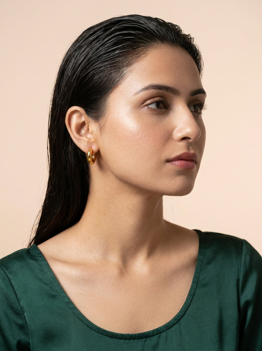Earring 4-09 - on model