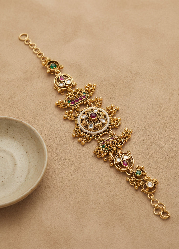 Pearl Kundan Festive Heritage Bracelet