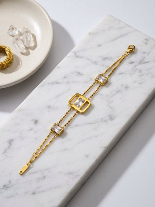 Minimal Gold Bracelet – Elegant Daily Wear - studio