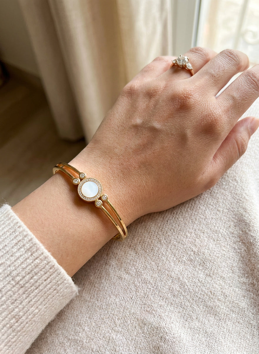 New Bangle Bracelet 04 - on model